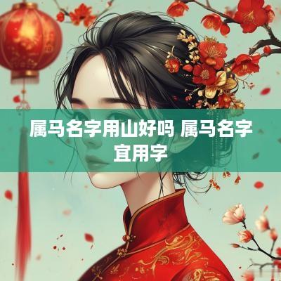属马名字用山好吗 属马名字宜用字