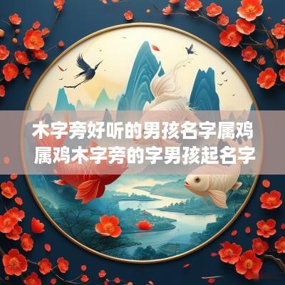 木字旁好听的男孩名字属鸡 属鸡木字旁的字男孩起名字