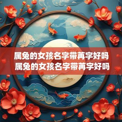 属兔的女孩名字带苒字好吗 属兔的女孩名字带苒字好吗怎么取