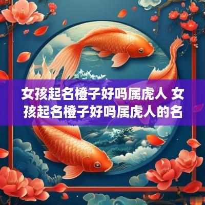 女孩起名橙子好吗属虎人 女孩起名橙子好吗属虎人的名字