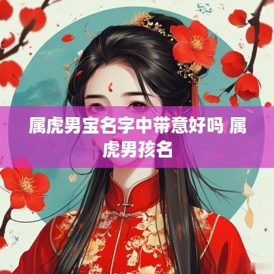 属虎男宝名字中带意好吗 属虎男孩名