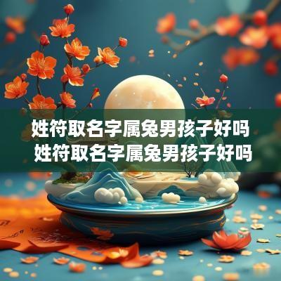 姓符取名字属兔男孩子好吗 姓符取名字属兔男孩子好吗