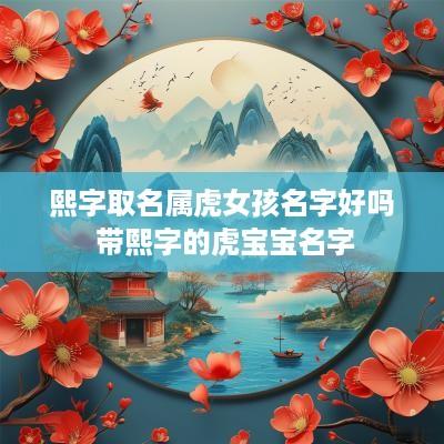 熙字取名属虎女孩名字好吗 带熙字的虎宝宝名字