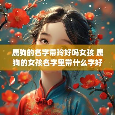 属狗的名字带玲好吗女孩 属狗的女孩名字里带什么字好