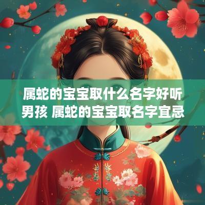 属蛇的宝宝取什么名字好听男孩 属蛇的宝宝取名字宜忌
