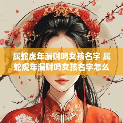 属蛇蛇年漏财吗女孩名字 属蛇蛇年漏财吗女孩名字怎么取