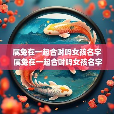 属兔在一起合财吗女孩名字 属兔在一起合财吗女孩名字叫什么