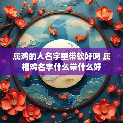 属鸡的人名字里带软好吗 属相鸡名字什么带什么好