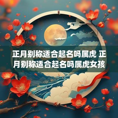 正月别称适合起名吗属虎 正月别称适合起名吗属虎女孩