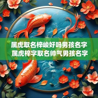 属虎取名梓峻好吗男孩名字 属虎梓字取名帅气男孩名字