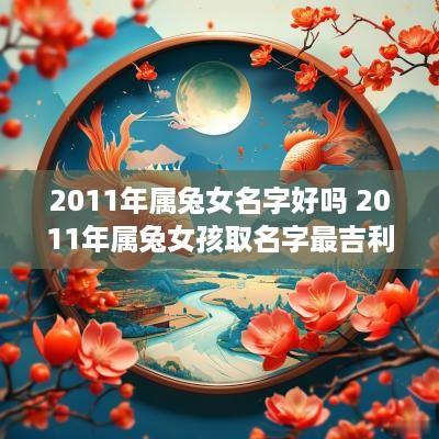 2011年属兔女名字好吗 2011年属兔女孩取名字最吉利的字