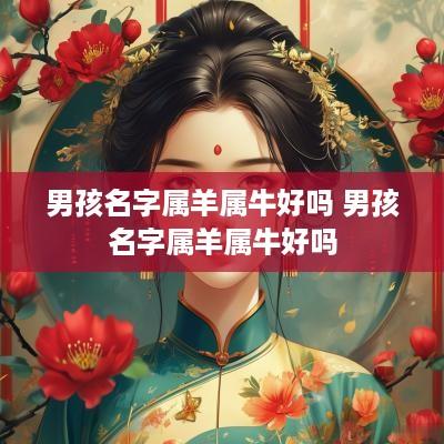 男孩名字属羊属牛好吗 男孩名字属羊属牛好吗