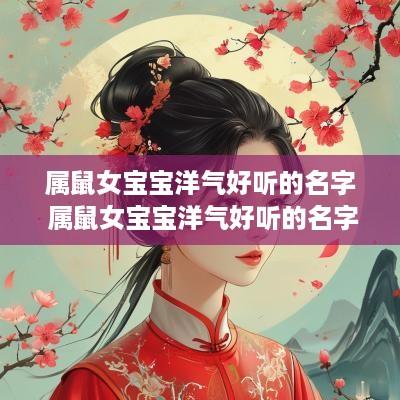 属鼠女宝宝洋气好听的名字 属鼠女宝宝洋气好听的名字有哪些