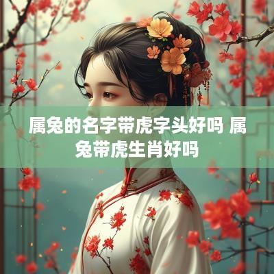 属兔的名字带虎字头好吗 属兔带虎生肖好吗
