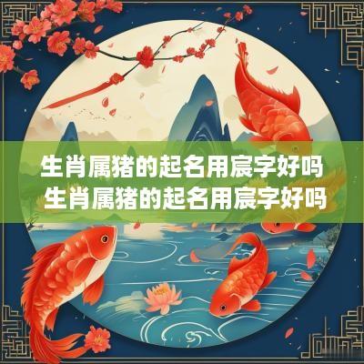 生肖属猪的起名用宸字好吗 生肖属猪的起名用宸字好吗女孩