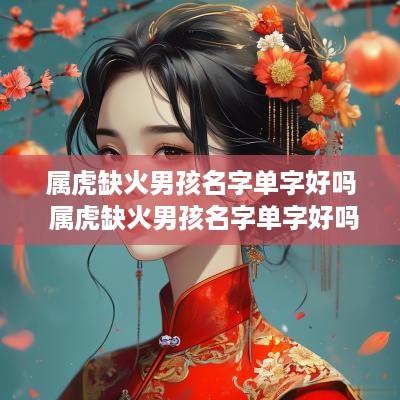 属虎缺火男孩名字单字好吗 属虎缺火男孩名字单字好吗怎么取