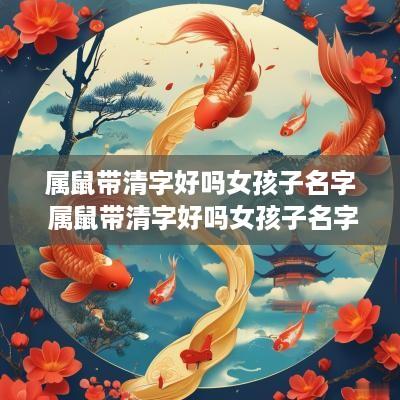 属鼠带清字好吗女孩子名字 属鼠带清字好吗女孩子名字怎么取