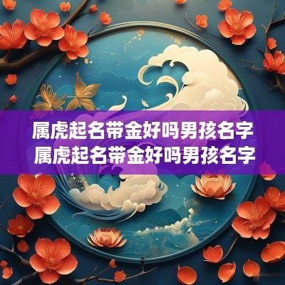 属虎起名带金好吗男孩名字 属虎起名带金好吗男孩名字怎么取