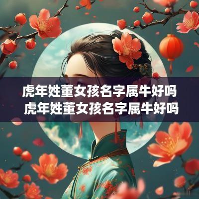 蛇年姓董女孩名字属牛好吗 蛇年姓董女孩名字属牛好吗还是属兔