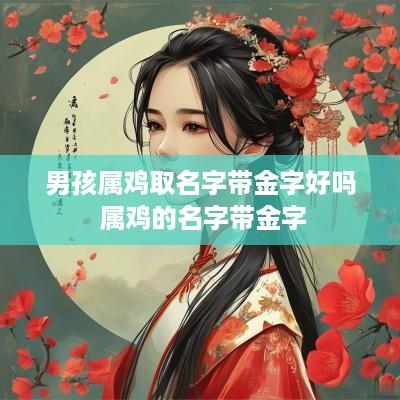 男孩属鸡取名字带金字好吗 属鸡的名字带金字
