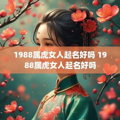 1988属虎女人起名好吗 1988属虎女人起名好吗