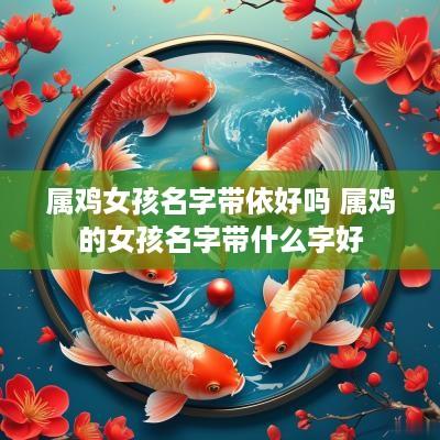 属鸡女孩名字带依好吗 属鸡的女孩名字带什么字好