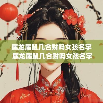 属龙属鼠几合财吗女孩名字 属龙属鼠几合财吗女孩名字叫什么