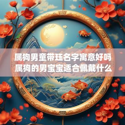 属狗男童带珏名字寓意好吗 属狗的男宝宝适合佩戴什么