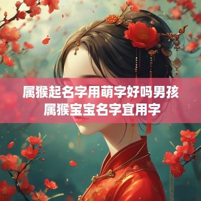 属猴起名字用萌字好吗男孩 属猴宝宝名字宜用字