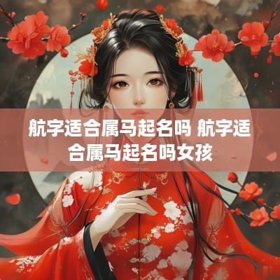 航字适合属马起名吗 航字适合属马起名吗女孩