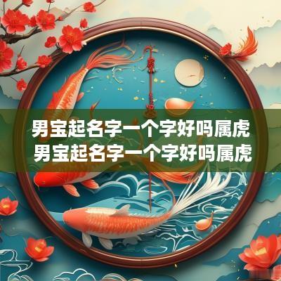 男宝起名字一个字好吗属虎 男宝起名字一个字好吗属虎的