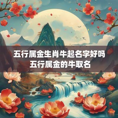 五行属金生肖牛起名字好吗 五行属金的牛取名