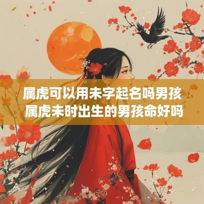 属虎可以用未字起名吗男孩 属虎未时出生的男孩命好吗