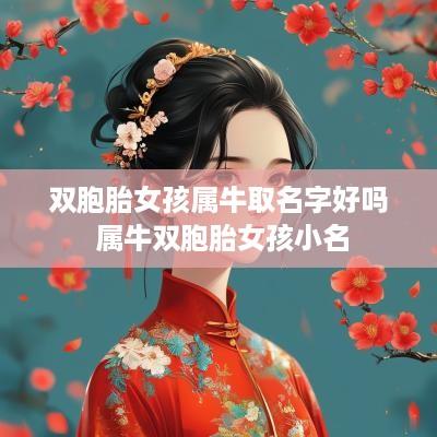双胞胎女孩属牛取名字好吗 属牛双胞胎女孩小名