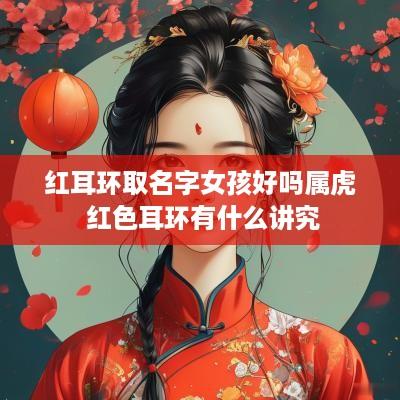 红耳环取名字女孩好吗属虎 红色耳环有什么讲究