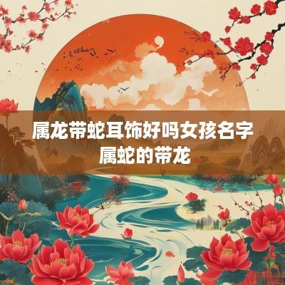 属龙带蛇耳饰好吗女孩名字 属蛇的带龙