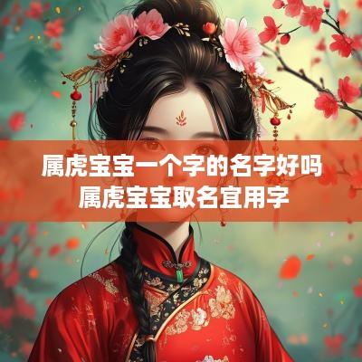 属虎宝宝一个字的名字好吗 属虎宝宝取名宜用字
