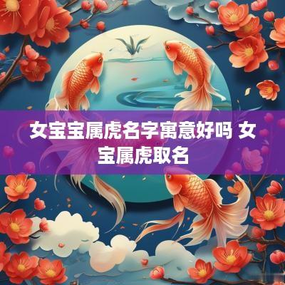 女宝宝属虎名字寓意好吗 女宝属虎取名
