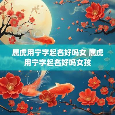属虎用宁字起名好吗女 属虎用宁字起名好吗女孩
