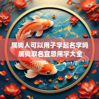 属狗人可以用子字起名字吗 属狗取名宜忌用字大全