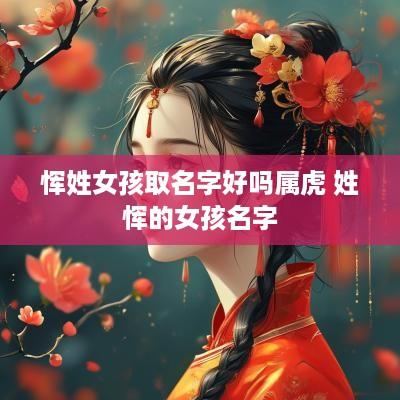 恽姓女孩取名字好吗属虎 姓恽的女孩名字