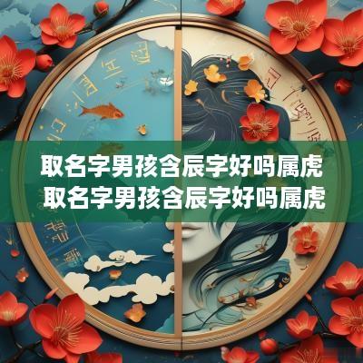 取名字男孩含辰字好吗属虎 取名字男孩含辰字好吗属虎的