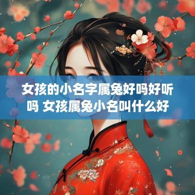 女孩的小名字属兔好吗好听吗 女孩属兔小名叫什么好