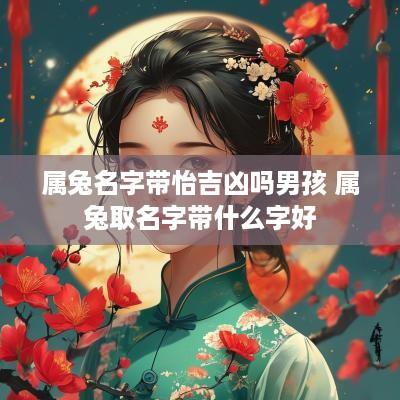 属兔名字带怡吉凶吗男孩 属兔取名字带什么字好