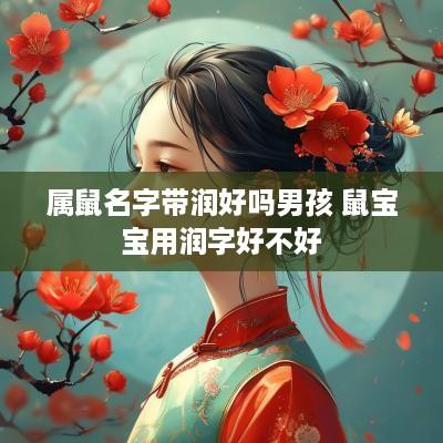 属鼠名字带润好吗男孩 鼠宝宝用润字好不好