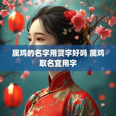 属鸡的名字用贤字好吗 属鸡取名宜用字