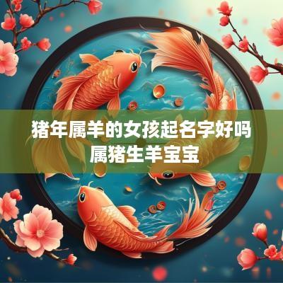 猪年属羊的女孩起名字好吗 属猪生羊宝宝