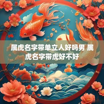 属虎名字带单立人好吗男 属虎名字带虎好不好