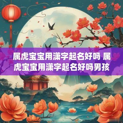 属虎宝宝用潇字起名好吗 属虎宝宝用潇字起名好吗男孩