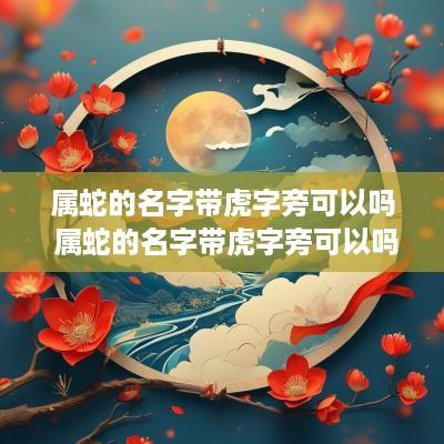 属蛇的名字带虎字旁可以吗 属蛇的名字带虎字旁可以吗女孩